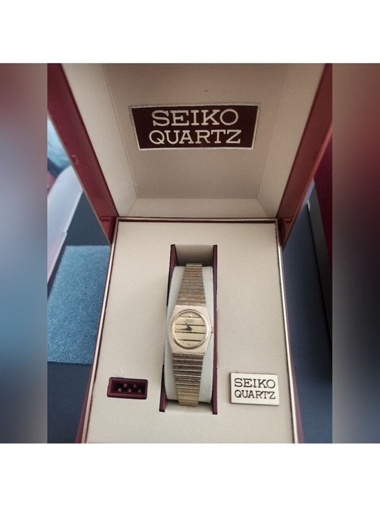 Seiko Accessories - Vintage Seiko SX Watch Women Gold Tone Gold Dial 18mm Round